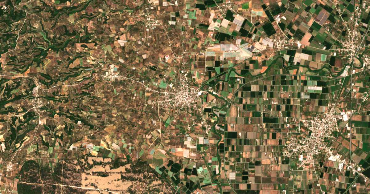 Mapa por satélite de Vartholomió