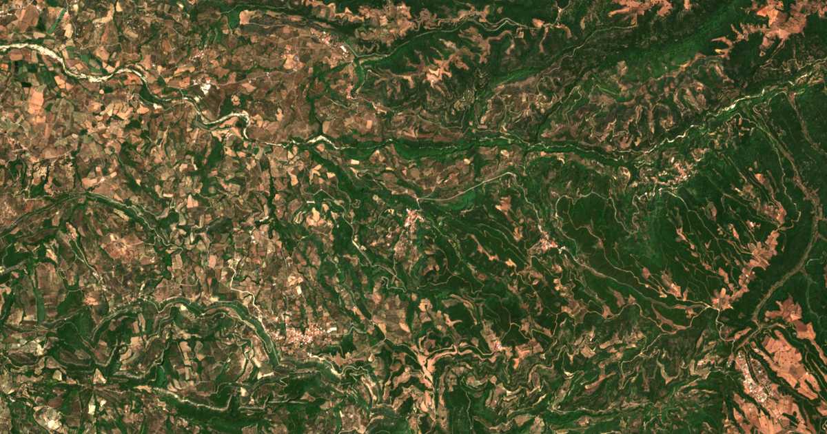 Mapa por satélite de Agía Ánna