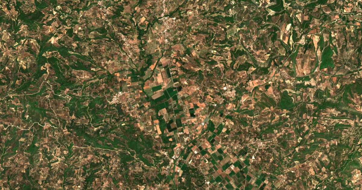 Mapa por satélite de Almyríki