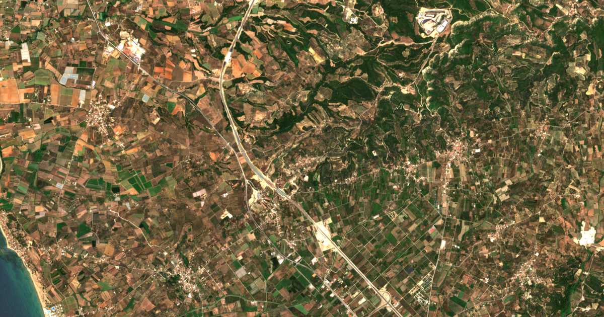 Mapa por satélite de Alpochórion