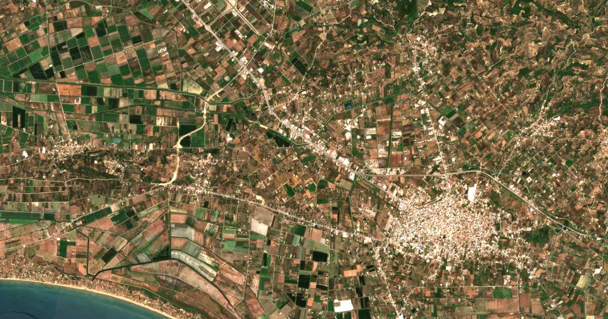 Mapa por satélite de Kavasilákia