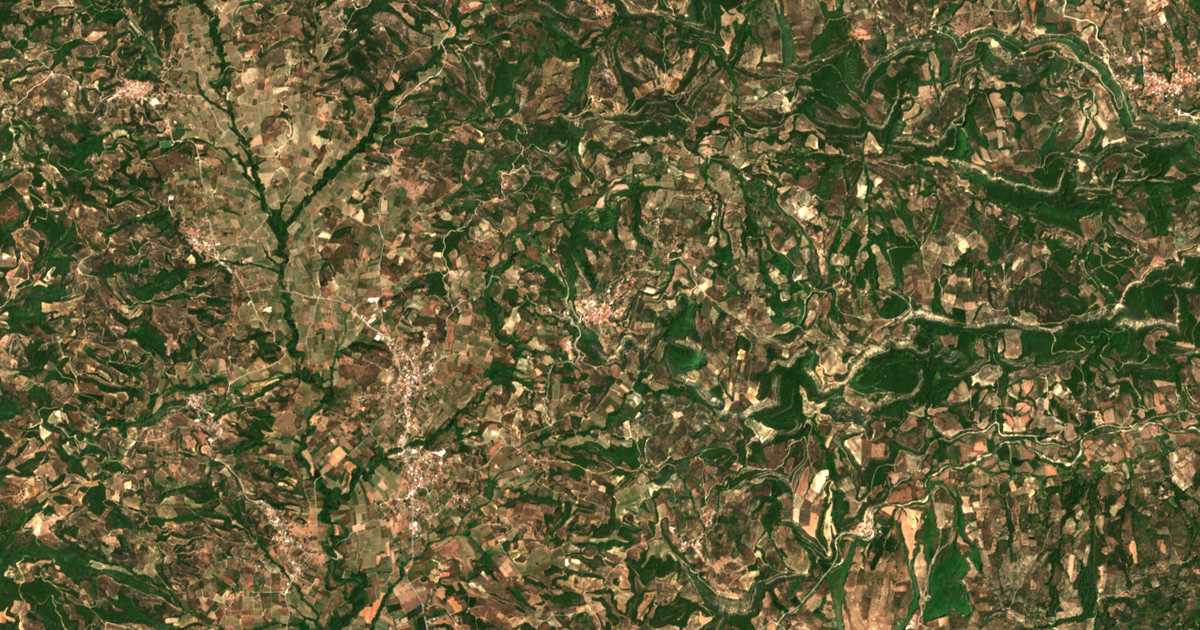 Mapa por satélite de Oléni