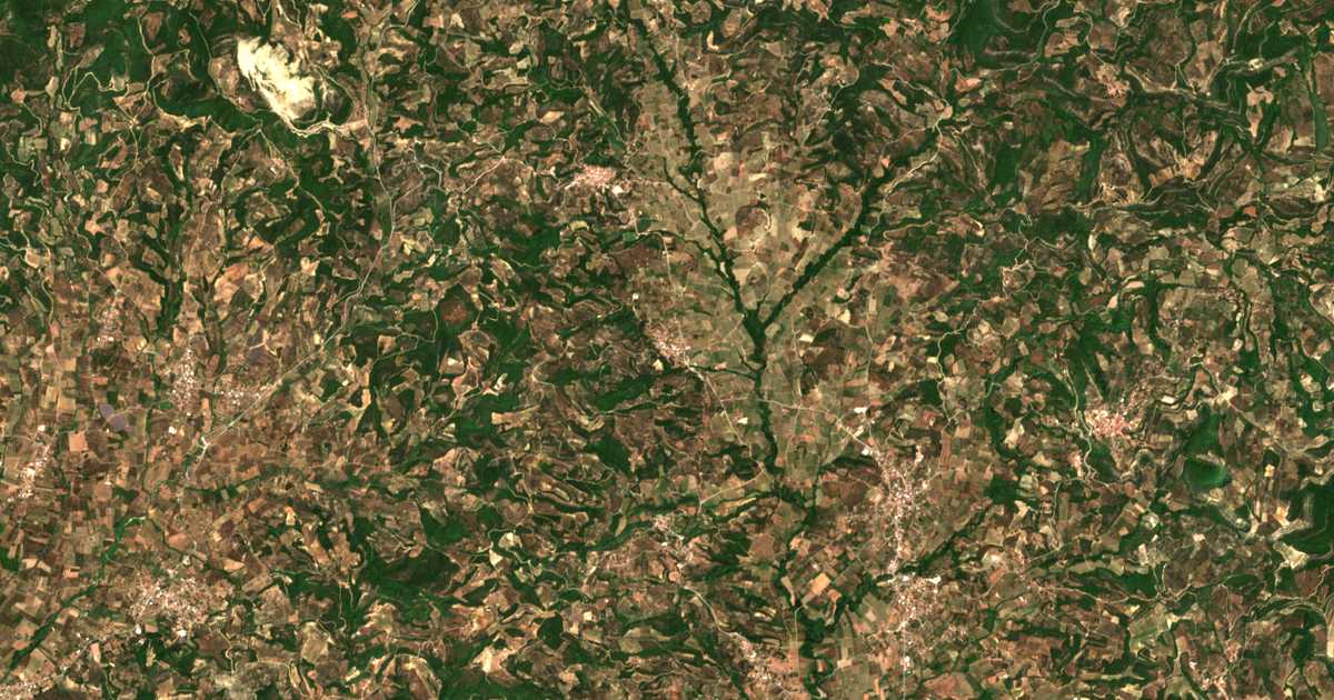 Mapa por satélite de Sópion