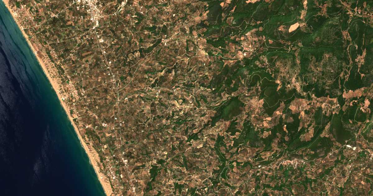 Mapa por satélite de Anílion