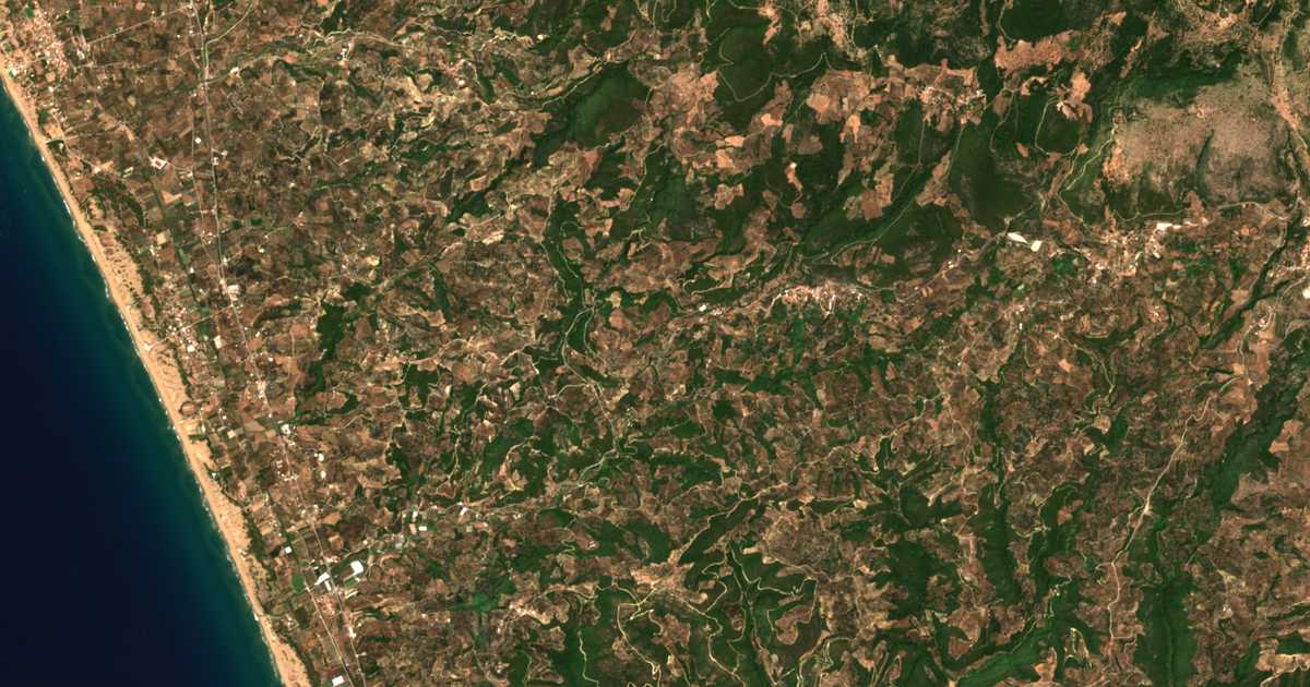 Mapa por satélite de Drákos