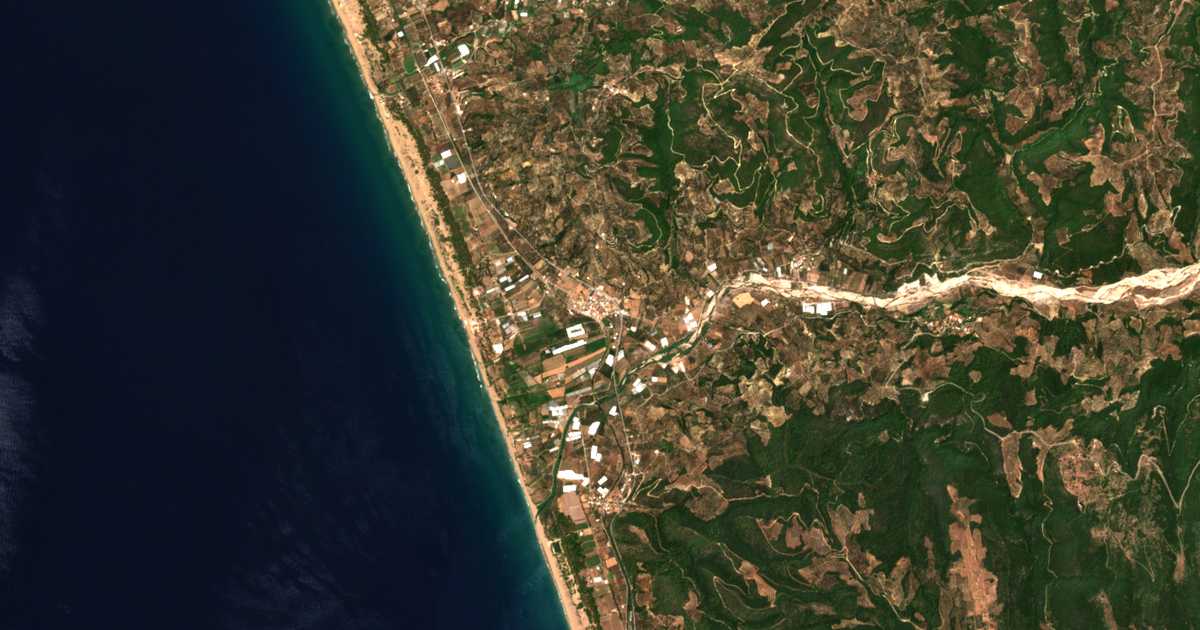 Mapa por satélite de Giannitsochórion
