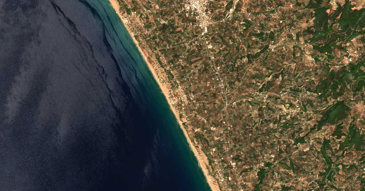 Mapa por satélite de Kakóvatos