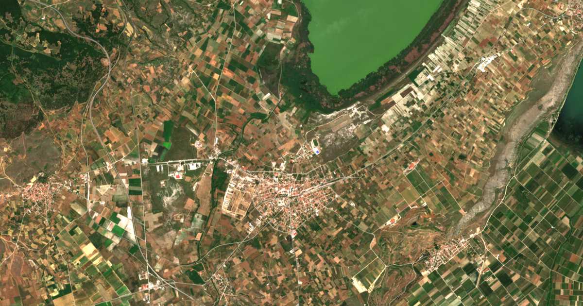 Mapa por satélite de Análipsi