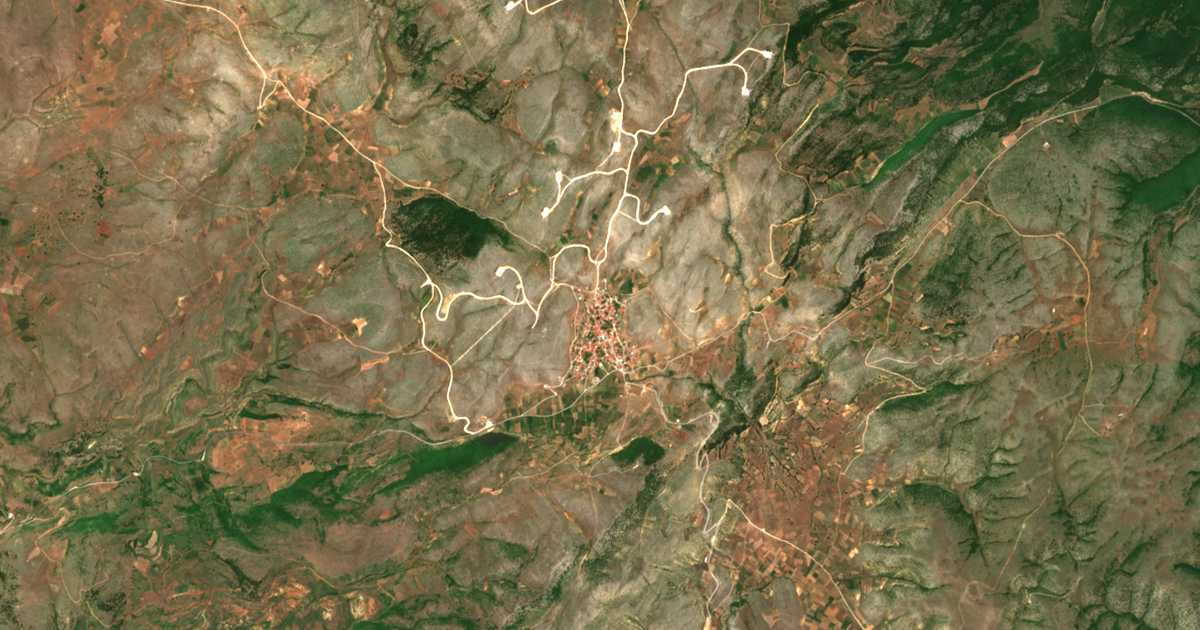Mapa por satélite de Kélla