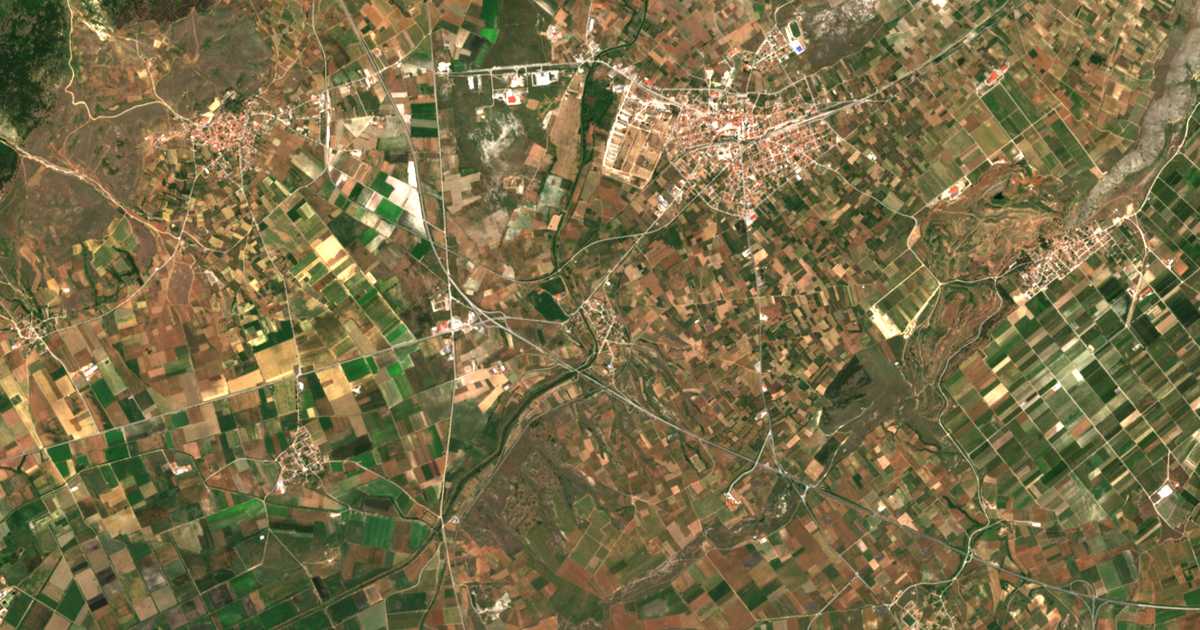 Mapa por satélite de Sotír