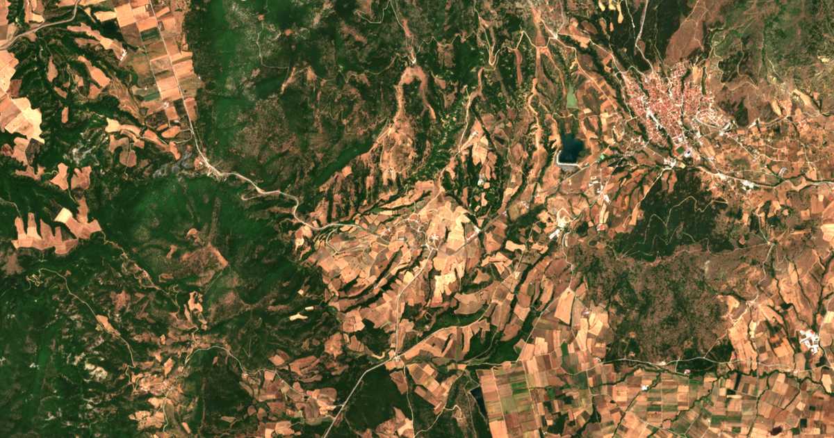 Mapa por satélite de Paraskeví