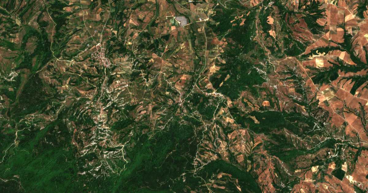 Mapa por satélite de Chionato