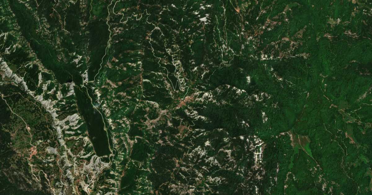 Mapa por satélite de Kypséli