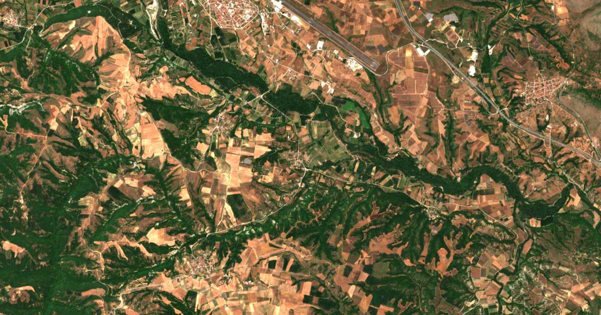 Mapa por satélite de Ammoudára