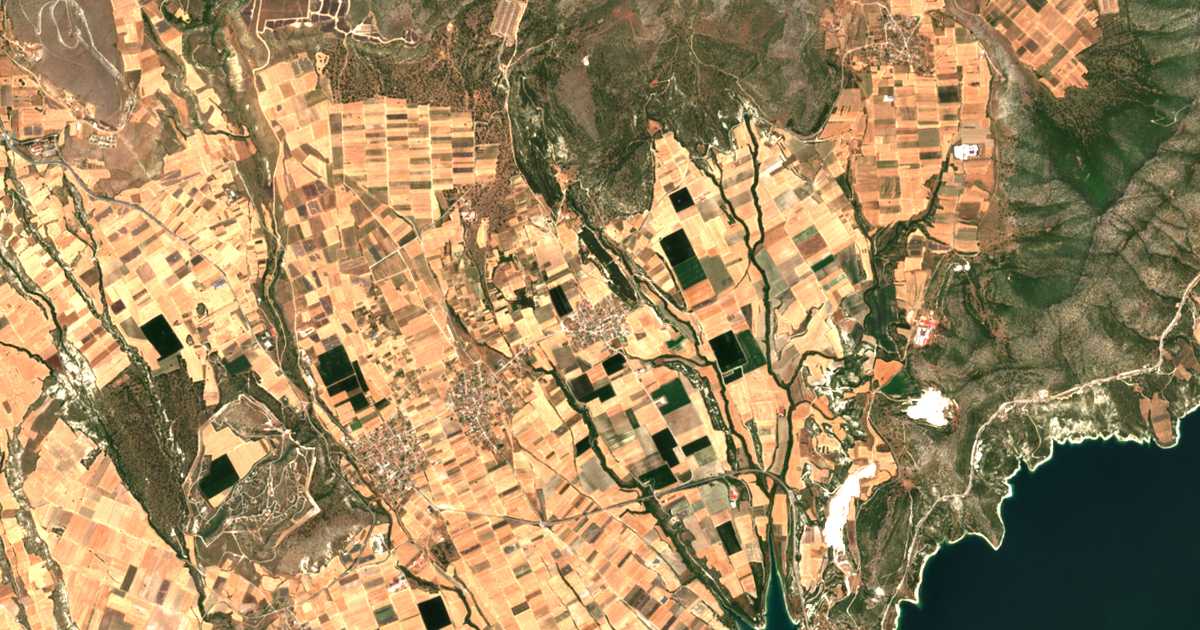 Mapa por satélite de Rodítis