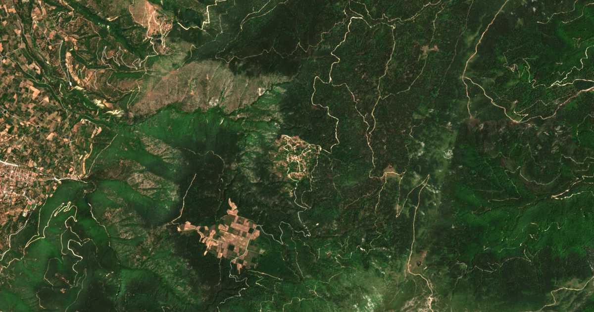 Mapa por satélite de Katafýgion
