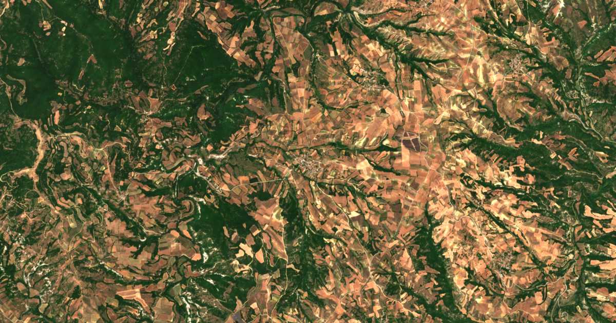 Mapa por satélite de Asproúla